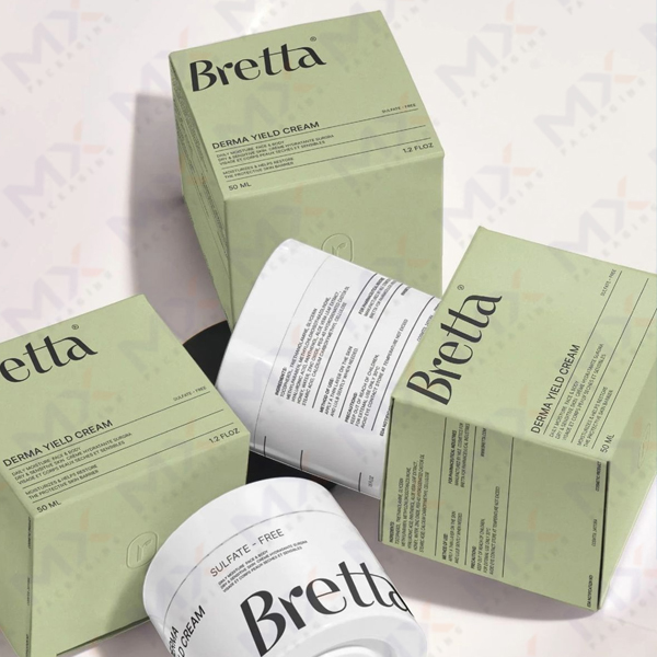 Custom Printed Cream Boxes - view 4